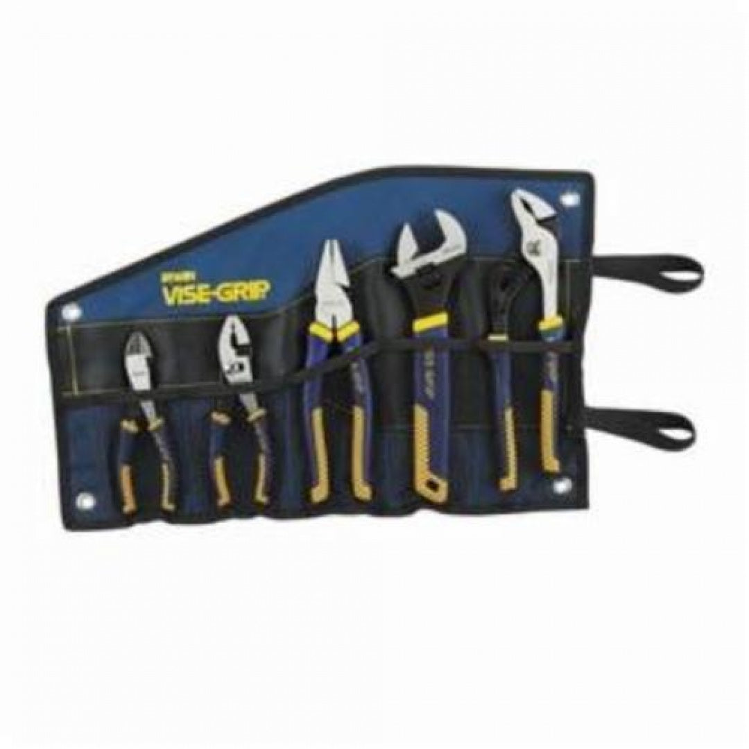 IRWIN 2078708 5PC PROPLIERS KITBAG SET-6IN SLIP JOINT