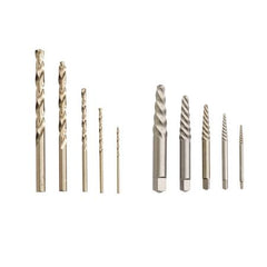 Irwin 11117 Spiral Ext + Drill Bit 10PC Set