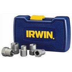 Irwin 394001 Bolt Extractor Base Set, 5-Piece