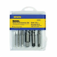 Irwin 53545 Extractor 6PC Set Spiral