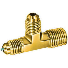 JB Industries A31512 Run Tee 1/8 Inch OD MPT Brass