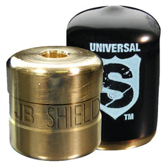 JB Industries SHLD-U100 Shield® 1/4 In. Universal Locking Caps (100 Pack), 2 Bits and 8 In. Driver