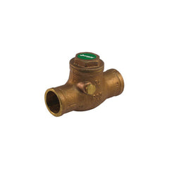 JOMAR 105-204G Horizontal Swing Check Valve, Solder Connection, Class 125, 200 WOG