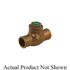 JOMAR 105-208G Horizontal Swing Check Valve, Solder Connection, Class 125, 200 WOG