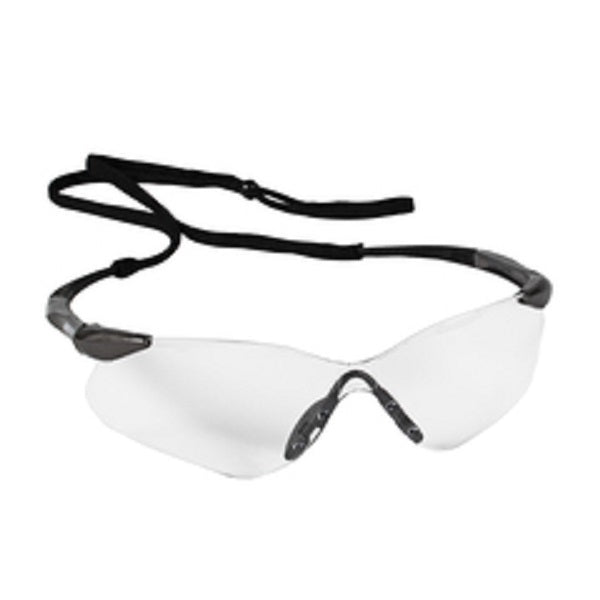 Kimberly Clark Global Safety 20470 V30 Nemesis VL Safety Glasses Clear Polycarbonate Lens Gunmetal No Brow Frame