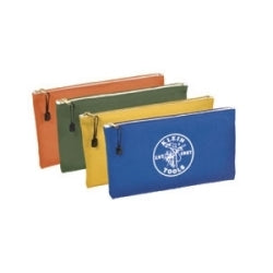 Klein 5140 Zipper Bag Assortment 4-Pack Olive/Orange/Blue/Yellow