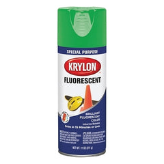 Krylon K03106888 Fluorescent Paints 11 oz Aerosol Can Green