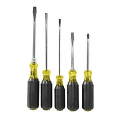 Klein Tools 85075 Screwdriver Set, Slotted and Phillips, 5-Piece