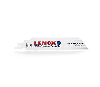 LENOX 20178 Lazer 9 in. 14 TPI Bi-Metal Reciprocating Saw Blade Pack of 5