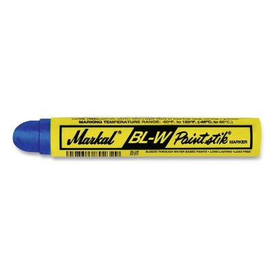 MARKAL 80735 BL-W Paintstik Solid Paint Marker 11/16 in x 4.75 in L