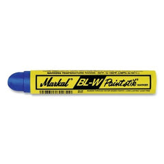 MARKAL 80735 BL-W Paintstik Solid Paint Marker 11/16 in x 4.75 in L