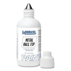 MARKAL 84620 Ball Paint Marker Non-Drip Paint 1/8 In Tip