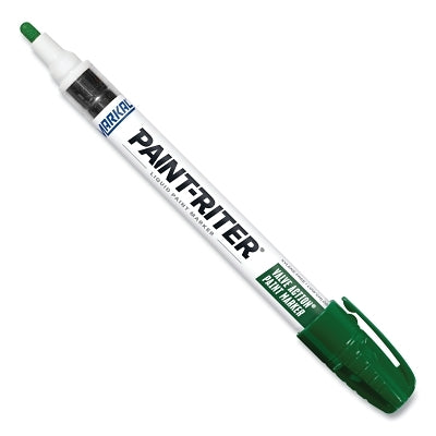 Markal 96826 Paint-Riter Valve Action Paint Marker Green 1/8 in Tip Medium