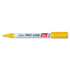 Markal 96872 PRO-LINE Fine and Micro Liquid Paint Marker, Yellow, 1/16 in Tip, Fine