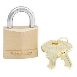 Master Lock 130D Padlock Keyed Different Solid Brass 4-Pin Cylinder