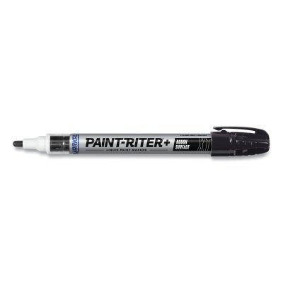 Markal 97253 Paint-Riter+ Rough Surface Liquid Paint Marker Black 1/8 in Broad