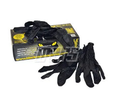 Motors & Armatures 79138 Black Nitrile Gloves 6.0 mils Box of 100