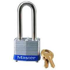 Master Lock 3DLH Tumbler Padlock Keyed Different 1-9/16 Width 2 Shackle Clearance