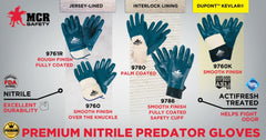 MCR Safety 9786XL Predalite Nitrile Gloves XL