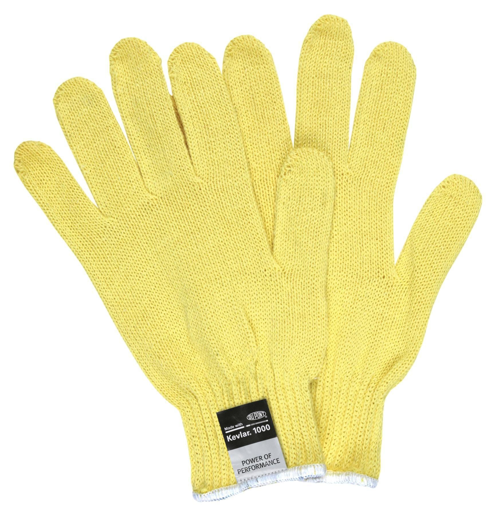 MCR Safety 9370M Regular Weight Gloves M Uncoated Coating 7 ga Cotton/Kevlar/Polyester