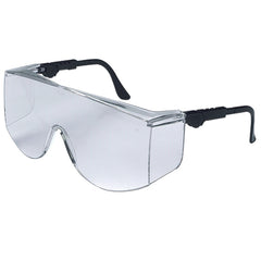 MCR Safety TC110XL Tacoma Protective Eyewear Clear Lens Duramass HC Black/Clear Frame