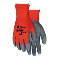 MCR Safety N9680S Ninja Flex Palm/Fingertip Latex-Coated Work Gloves Small