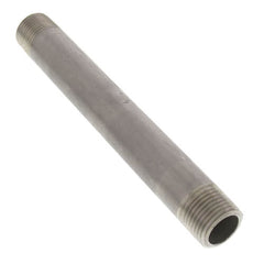 Merit Brass 4004-500 Stainless Steel Nipple 1/4 x 5