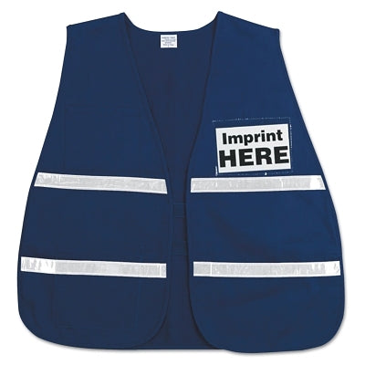 MCR SAFETY ICV203 Incident Command Vest Universal Blue