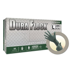 Microflex DFK-608-M Dura Flock Disposable Nitrile Gloves Power (Box) Replacement DFK-608-M