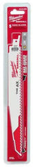 Milwaukee 48-00-5026 Sawzall Blade 5 TPI 9 in 5 Pack