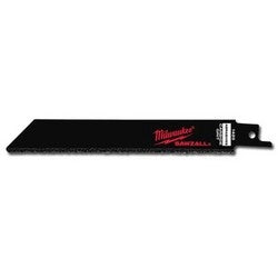 Milwaukee 48-00-1420 6 Carbide Grit SAWZALL Blade (3 Pack)