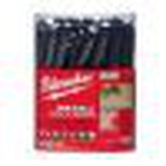 Milwaukee 48-22-3100 Permanent Industrial Marker, Fine Line Tip, Acrylic, Black