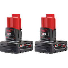 Milwaukee 48-11-2412 M12 REDLITHIUM XC Battery (2-Pack)