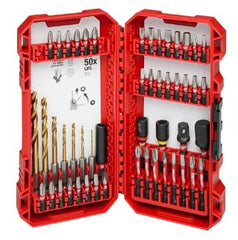 Milwaukee 48-32-4013 SHOCKWAVE 50-Piece Impact Duty Drill and Drive Set