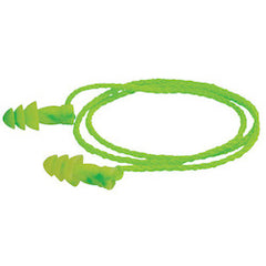 Moldex 6455 JETZ Reusable Earplug, TPE, Bright Green, Corded