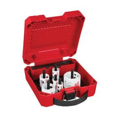 Milwaukee 49-22-4143 Plumbers Hole Saw Kit - 12 Piece Set