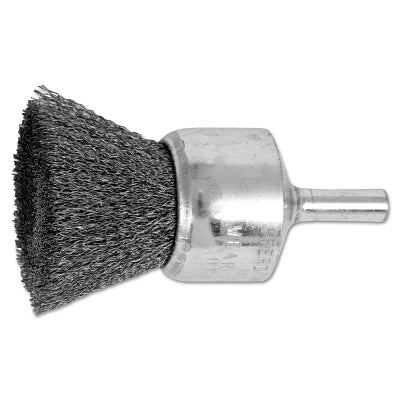 PFERD 82972 Standard Duty Crimped End Brushes Carbon Steel 20,000 rpm 1 x 0.006