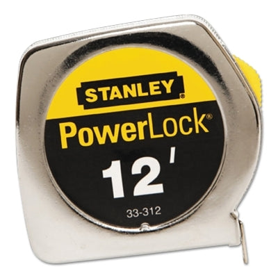 Stanley 33-312 Powerlock Tape Rules Wide Blade 3/4 in x 12 ft