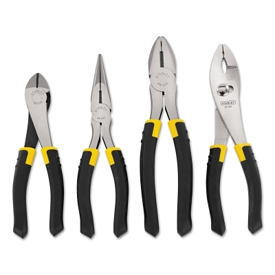 Stanley 84-058 4-Piece Bi-Material Pliers Sets