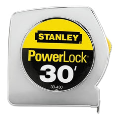 Stanley 33430 Powerlock Tape Rules Wide Blade 1 in x 30 ft