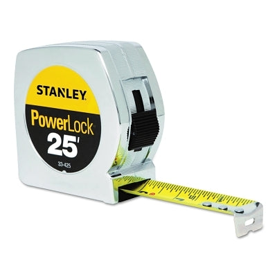 Stanley 33-425 Powerlock Tape Rules Wide Blade 1 in x 25 ft