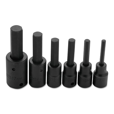 PROTO J74252 Torqueplus 6 Piece Metric Hex Bit Impact Socket Set