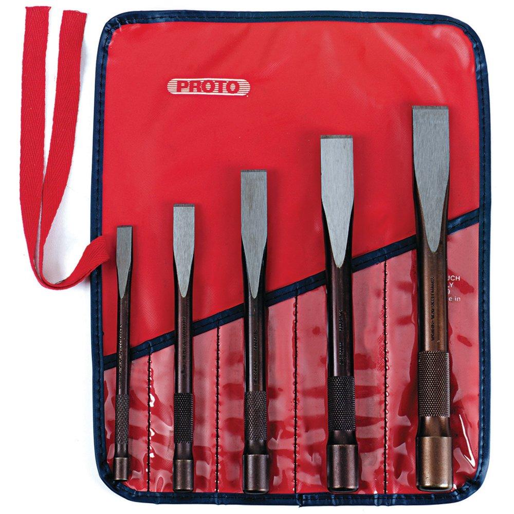 Stanley-Proto J86000 Proto® 5-Piece Super-Duty Chisels Set