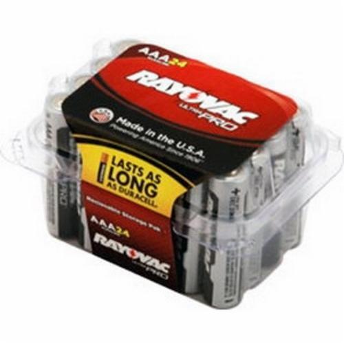 Rayovac ALAAA-24 Ultra Pro Contractor Pack Battery Alkaline 1.5 VDC 1200 mAh AAA