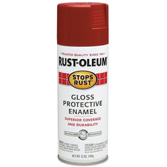 Rust-Oleum 7765830 Stops Rust Protective Enamel Spray Paint 12 oz Regal Red