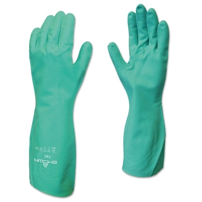 SHOWA 73007 Chemical-Resistant Nitrile Coated Gloves Power Size 7/Small Replacement MPN