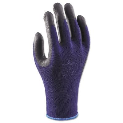 SHOWA 380XL-09 380 Coated Gloves 9/X-Large Black/Blue