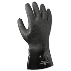 SHOWA 6780R-10 Neoprene 12 Gauntlet Black Rough Large