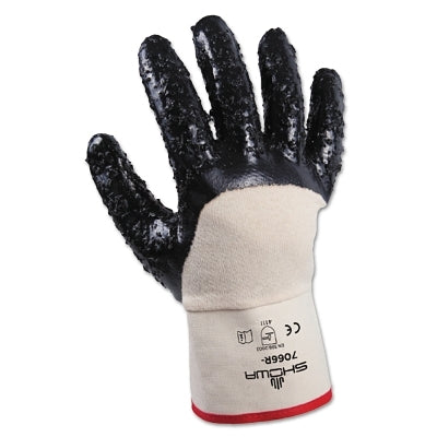 SHOWA 7066R-10 7066 Series Gloves 10/X-Large Navy/White Replacement MPN