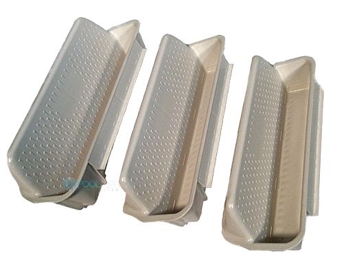 Waterway Plastics 532-2010B 3/Set Pool Wall Step White